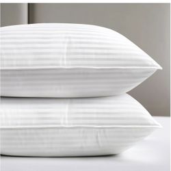 Bed Pillows Queen Size Set of 2, Hotel Collection, Down Alternative Pillow for Back, Stomach or Side Sleepers, Soft