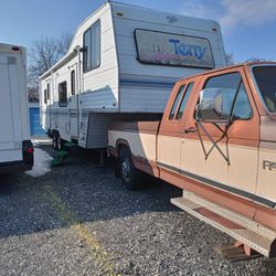 1986 Ford F250 And 89 Terry 5th Wheel R.V