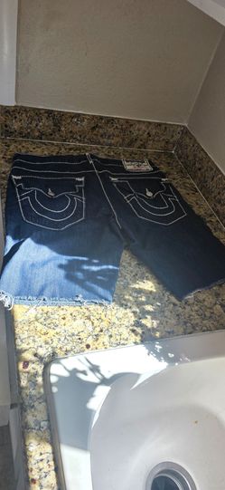 True religion jean shorts