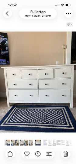 IKEA Hemnes 8-drawer dresser