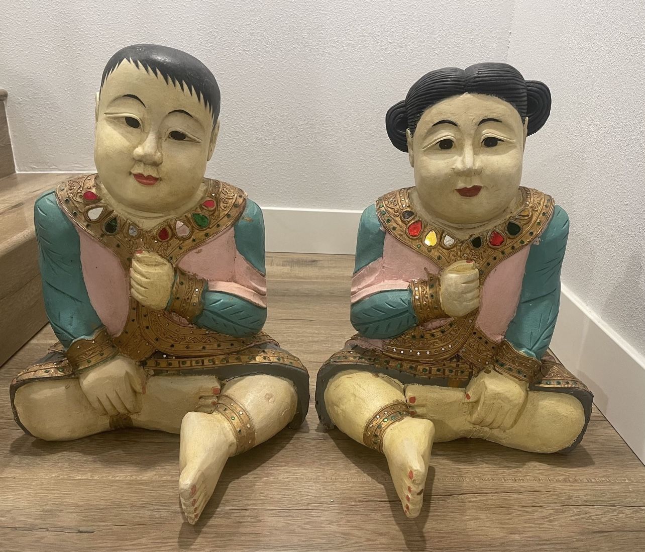 Wooden Asian Sculpture