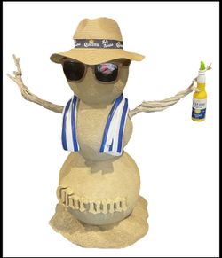 Corona Extra - Sand Man /snow man Sculpture