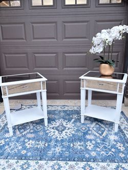 Two Nightstands or side tables