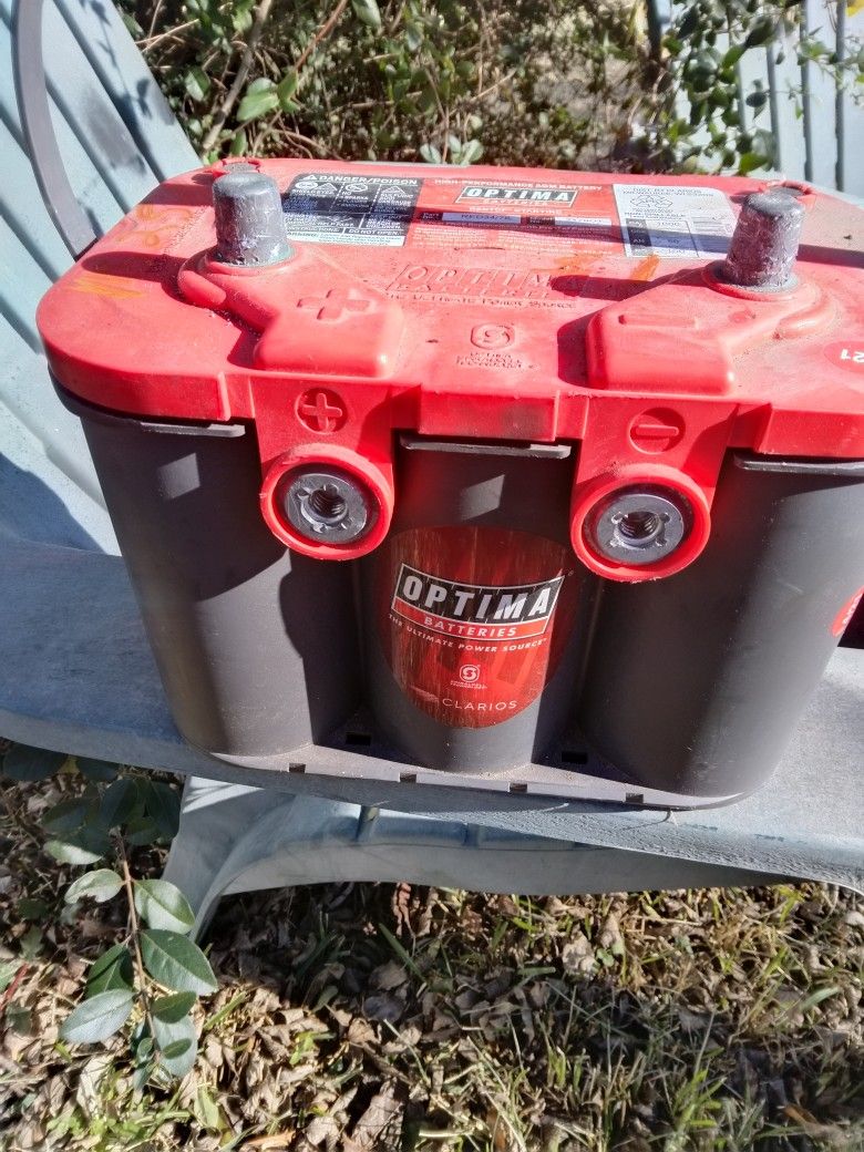 Optima Top/Side Post Battery