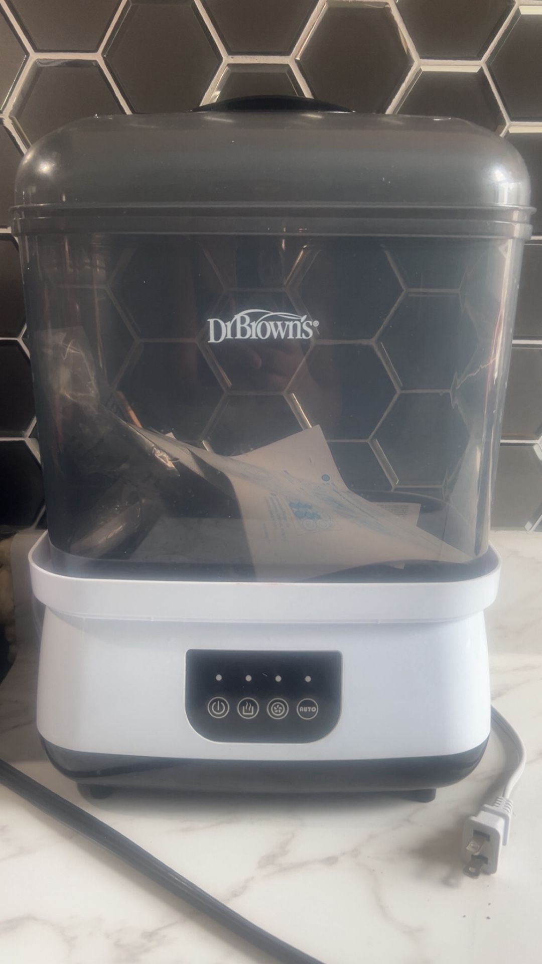 Dr. Brown's All-in-One Sterilizer & Dryer for Baby Bottles and Newborn Essentials