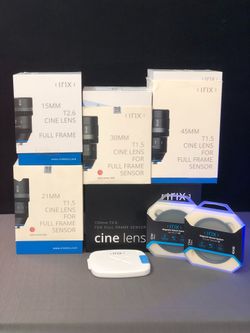 IRIX Cine 5-Lens Extreme Set (PL Mount, Black) LIKE NEW!