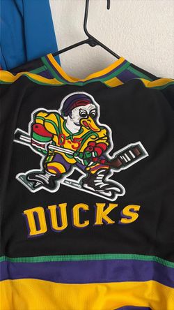 Mighty ducks stitched jersey XL