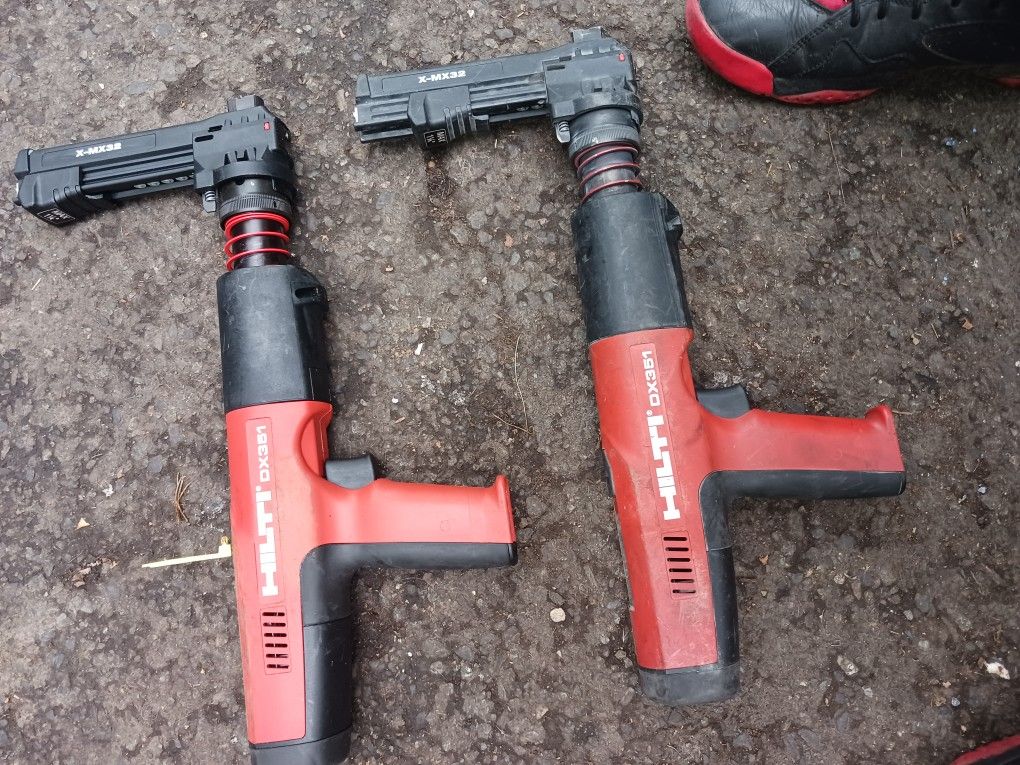 2-Hilti DX351 Powder Actuated Tool Direct Fastener 8th