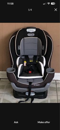 LIKE NEW GRACO EXTENDED 2FIT CONVERTIBLE CAR SEAT!!!