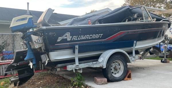 1989 Alumacraft Trophy 170