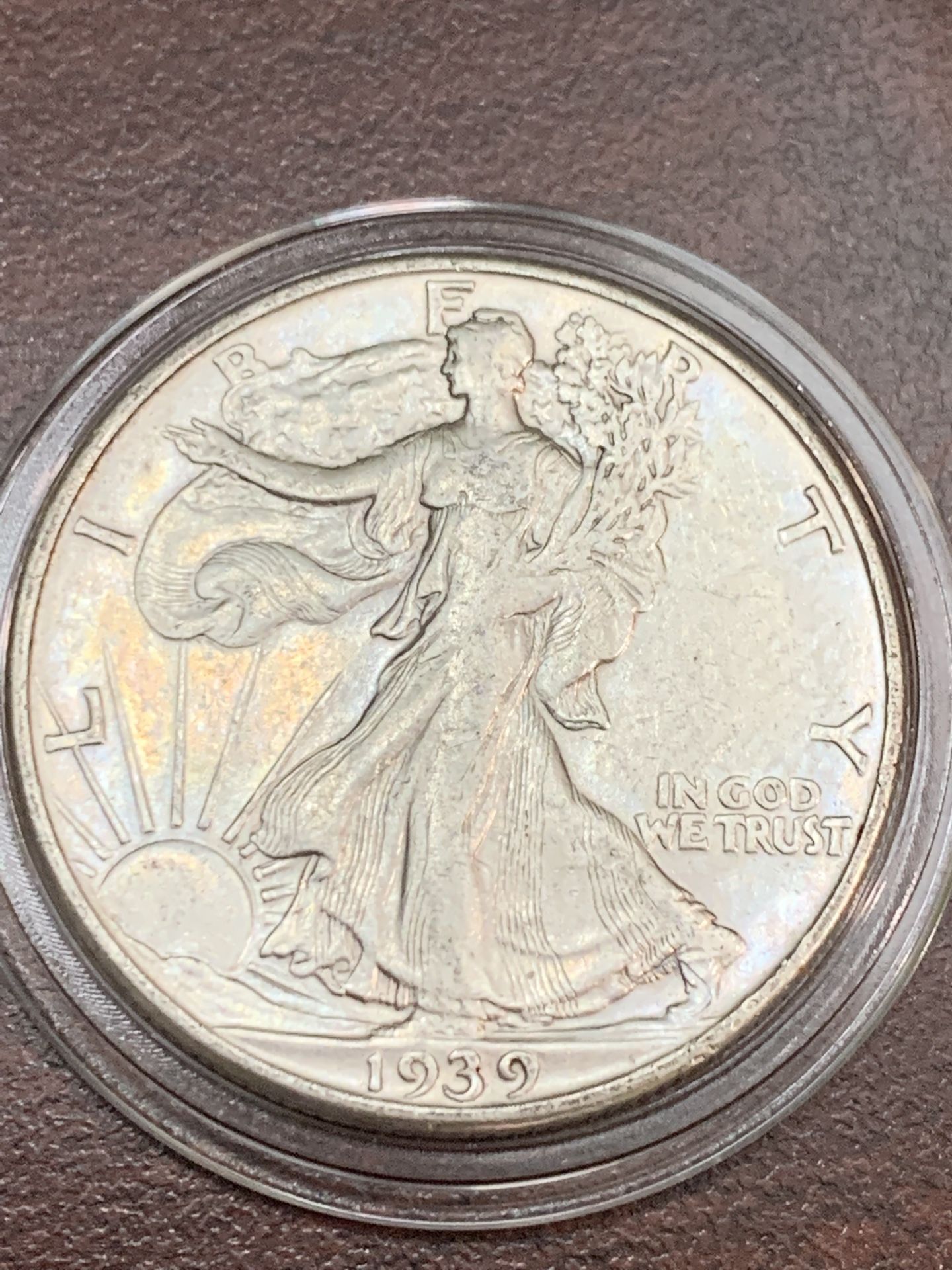 1939-D Walking Liberty Half Dollar