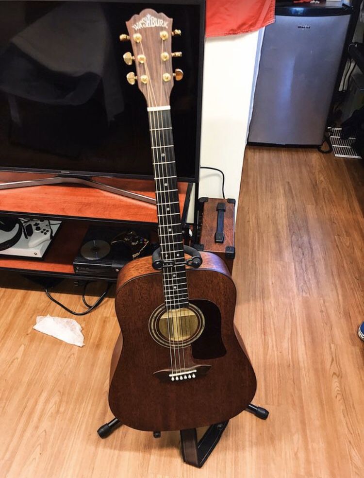 Washburn Acoustic-Electric Guitar Bundle