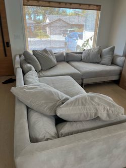 Z Gallarie gray L couch
