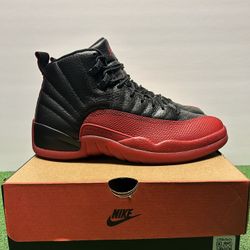 Air Jordan 12 Retro Bred Size 8.5 Men Shoes