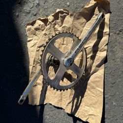 Redline one piece cranks, seat post clamp, handlebar neck 