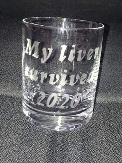 Customizable Etched Wine And Beer Glasses