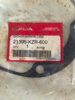 Honda kzr 600 gasket