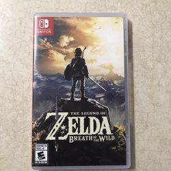 Zelda Breath Of The Wild Game For Nintendo Switch