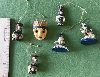 Mini mini masquerade ornaments