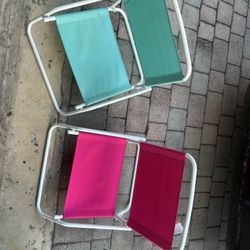 2 Beach Chairs 