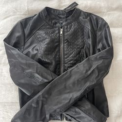 Girls New Leather Jacket ( Brand New With Tags ) 