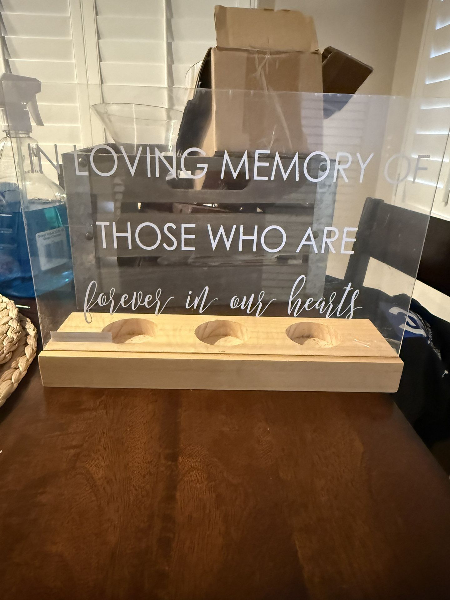 In Loving Memory Sign