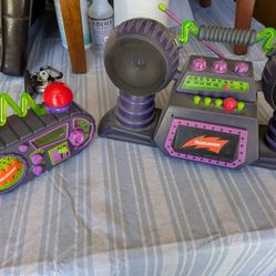 Nickelodeon Alarm Clock And Cassette Player 