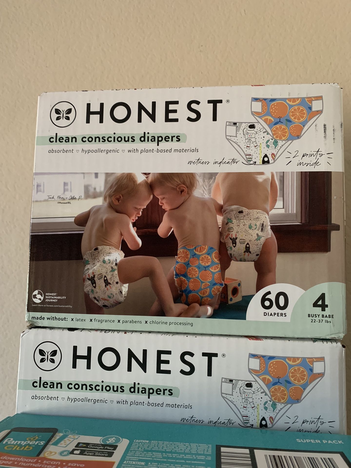 Honest diapers