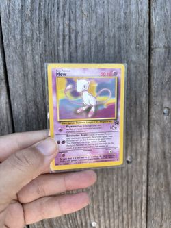 Vintage Promo mew card