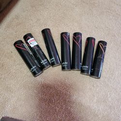 7 NYX lipstick