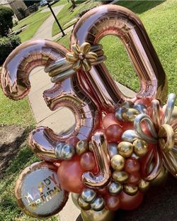 Balloons Bouquet- Happy Birthday