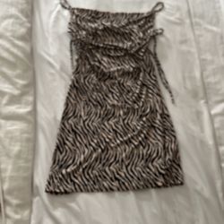Mini Zebra Dress