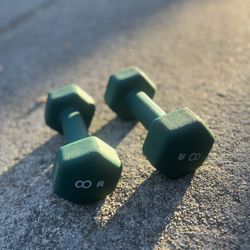 8 Lb Dumbbells (set of 2)