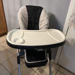 Baby High Chair And Small Swing 