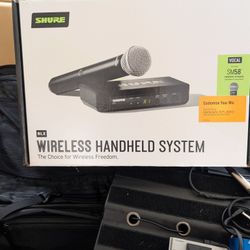 Wireless Mic System By Shure