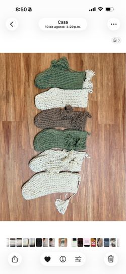 20" Confetti Fleck Waffle Knit Christmas Stocking Sage - Hearth & Hand™ with Magnolia: Farmhouse Holiday Decor, 20"