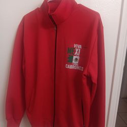 Viva Mexico Cabrones Zip Up Jacket