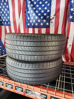 ✅ 245/50R19 PIRELLI CINTURATTO P7 RSC RUN-FLAT ALL SEASON 2 NICE USED TIRES 245 50 19