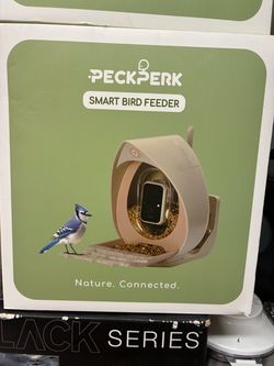 Peckperk Smart bird feeder brand new never opened
