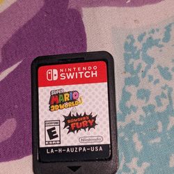 Nintendo Switch Game - Super Mario 3d World + Bowsers Fury 
