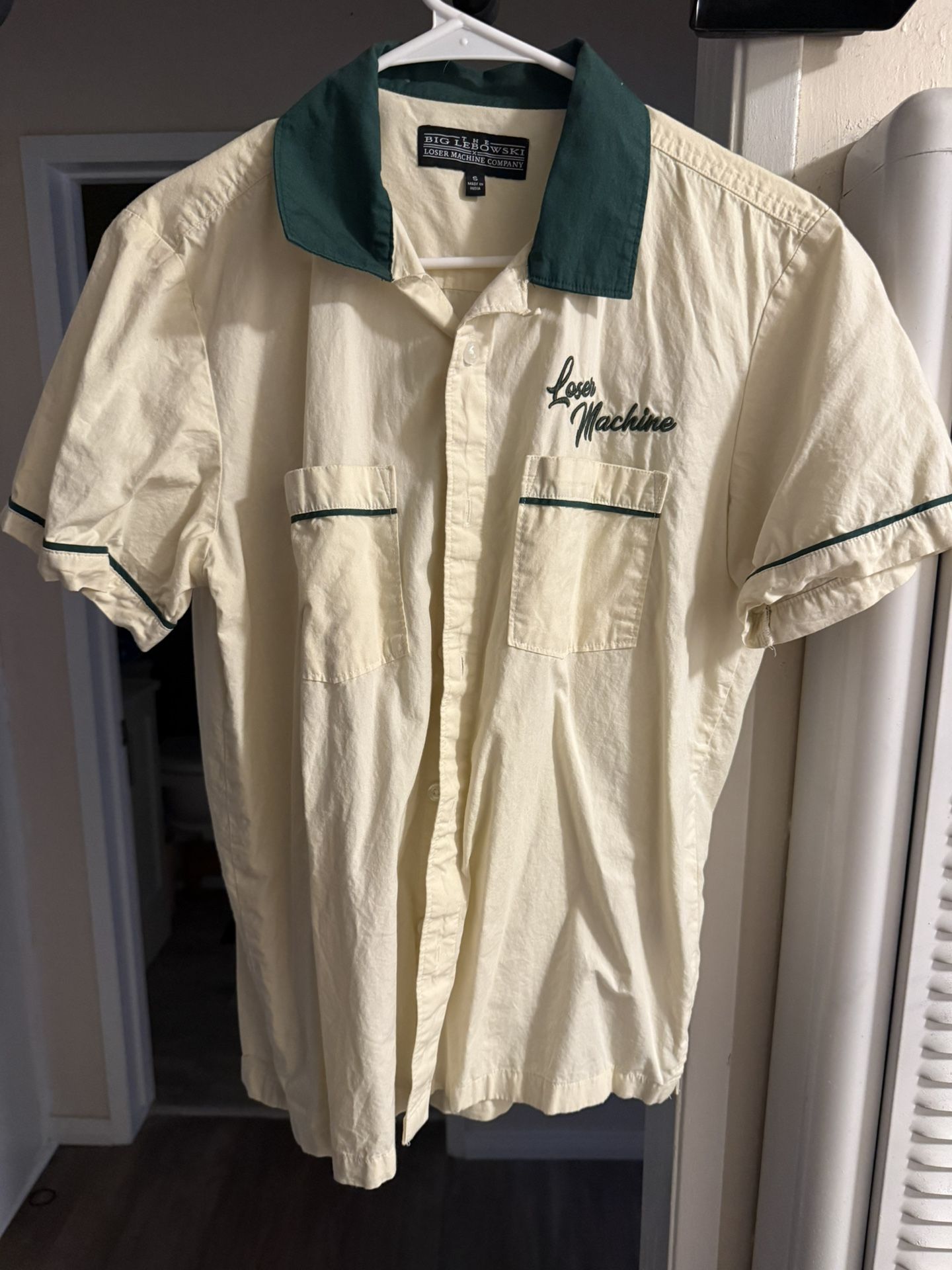 Loser Machine X The Big Lebowski Bowling Button Up
