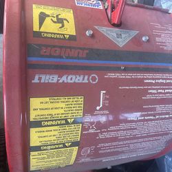 Troy built jr rototiller