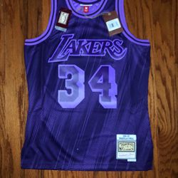 Mitchell & Ness Swingman Jersey Lakers 1996-97 Shaquille O'Neal 34 Men's Size M