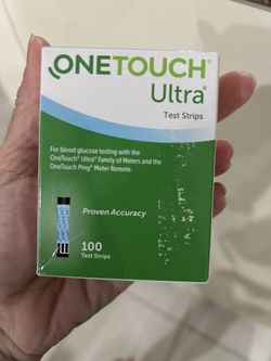 One Touch Ultra Test Strips 