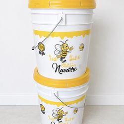 5 gallon bucket of Raw Honey