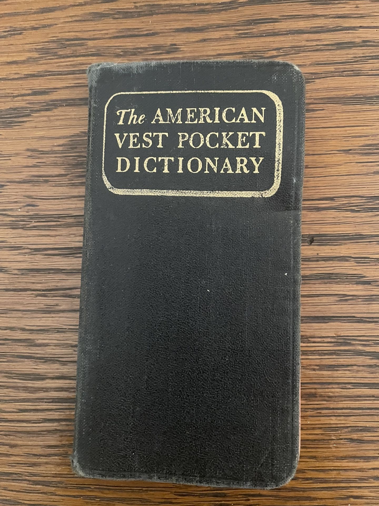The American Vest Pocket Dictionary