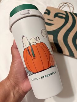 Starbucks x Peanuts Snoopy Pumpkin Tumbler