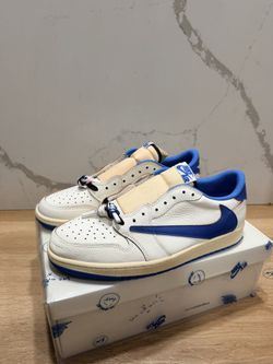 Nike Air Jordan 1 Low Travis Scott Military Blue | Size 10.5 |