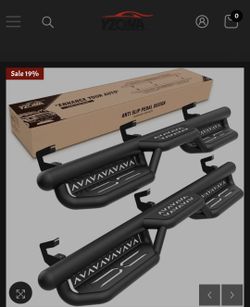 Truck Running Boards Compatible for 19-26 Silverado & Sierra 1500, 20-26 Silverado /Sierra 2500HD 3500HD | Yzona