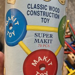 classic wood construction toy